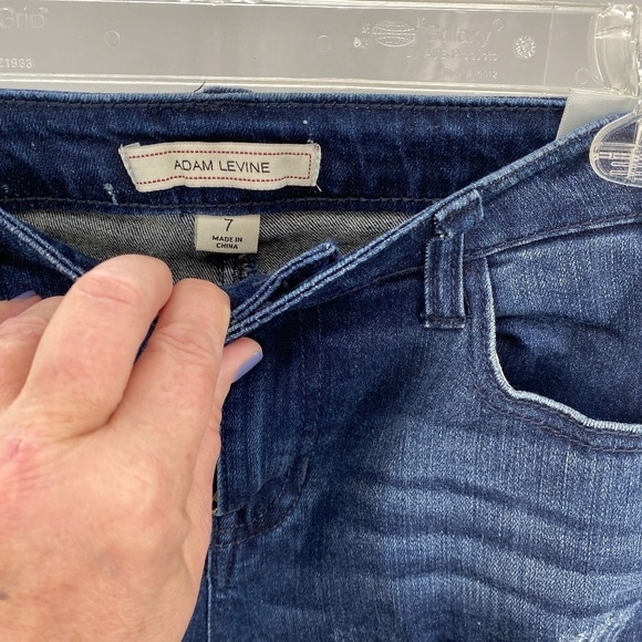 Adam Levine skinny Blue jeans Size 7 - Picture 10 of 11
